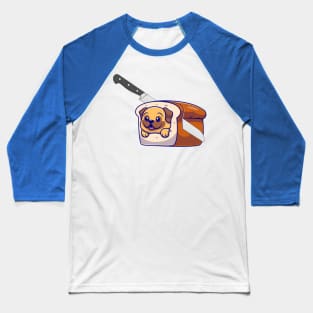 He's a Pure Bread Pug Baseball T-Shirt